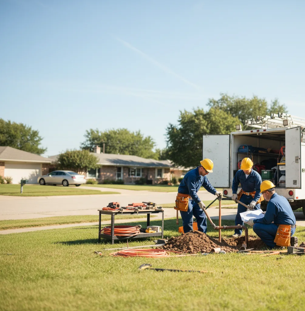 Sewer Line Repair in Pfafftown, NC